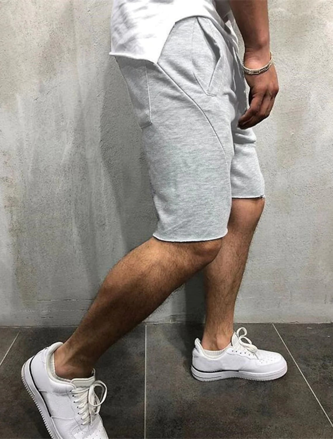 itskeira™ Loose Plain Elastic Waist Shorts