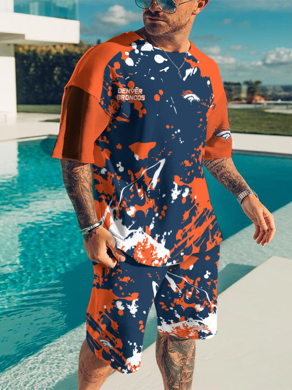 Denver Broncos Limited Edition Top And Shorts Two-Piece Suits