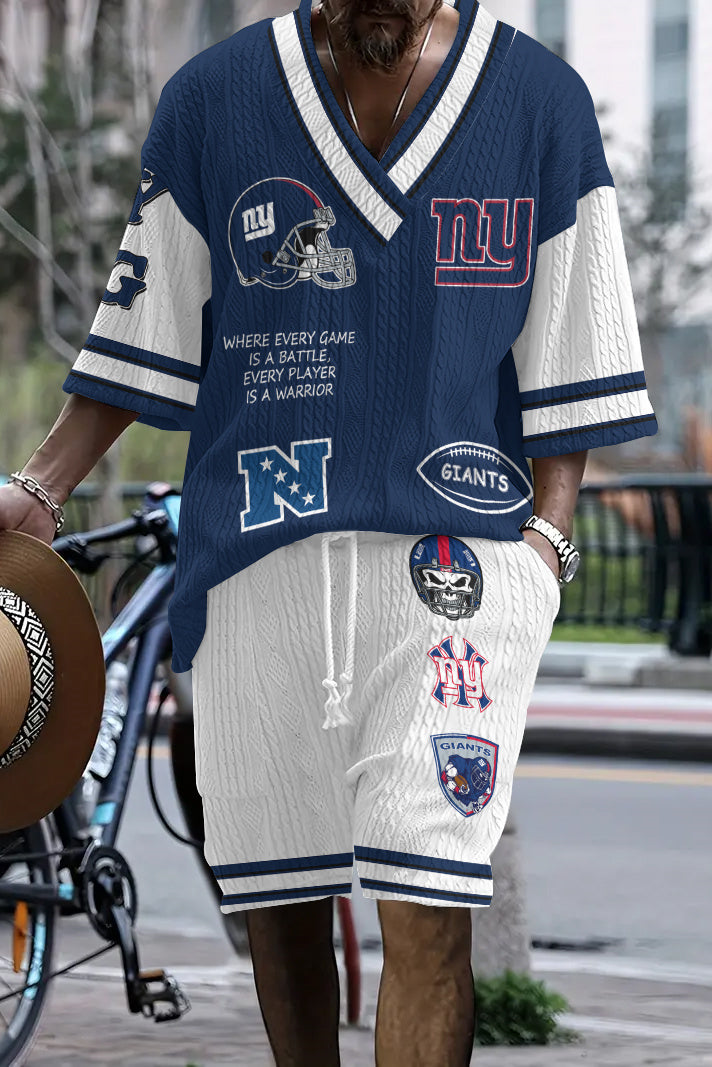 New York Giants
 Limited Edition Top And Shorts Two-Piece Suits