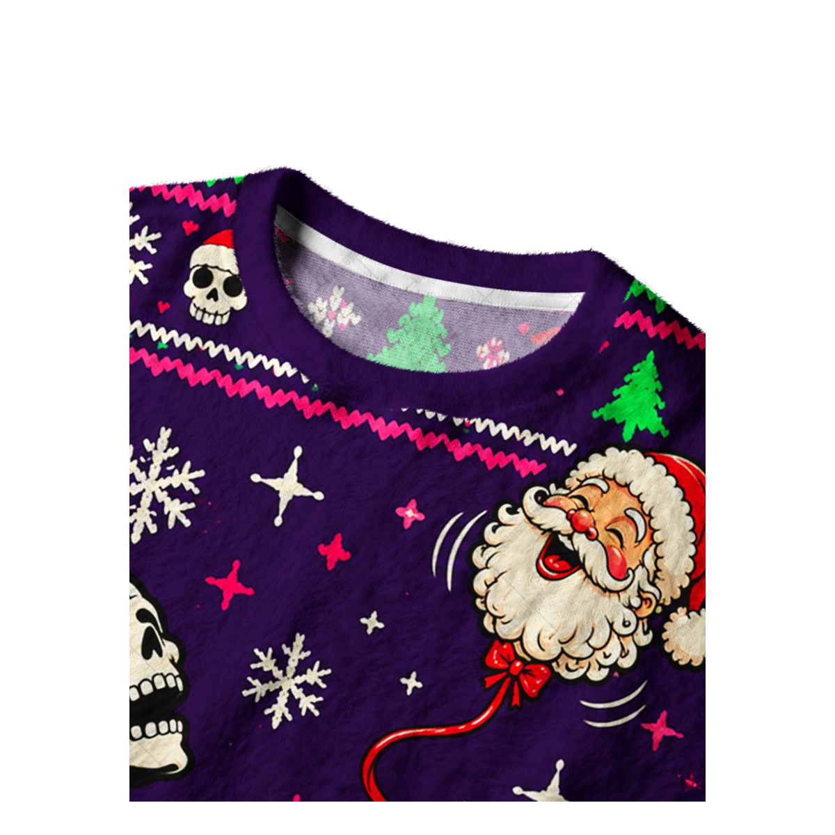 SKELETON NOEL UGLY CHRISTMAS SWEATSHIRT — image 3