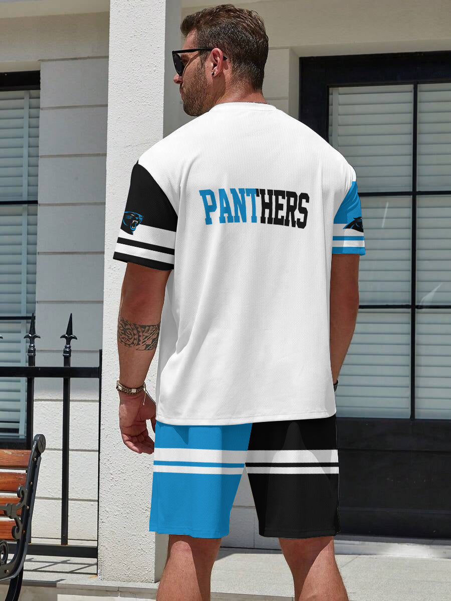 Carolina Panthers  Limited Edition Top And Shorts Two-Piece Suits