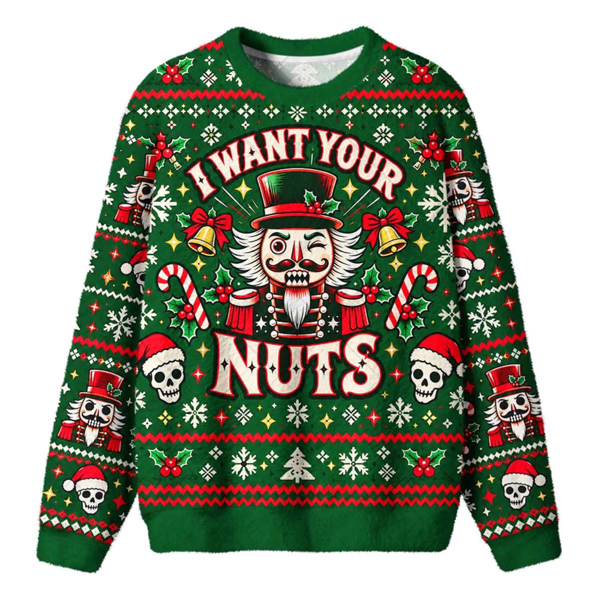 NUTCRACKER UGLY CHRISTMAS SWEATSHIRT — image 1