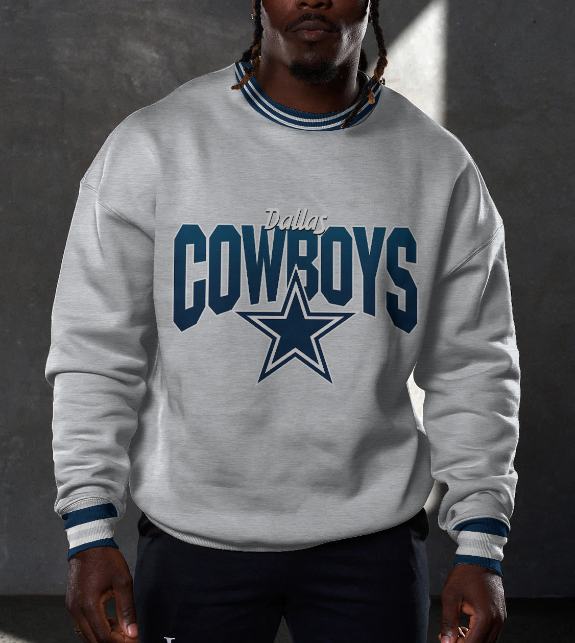 Dallas Cowboys 3D Limited Edition Crew Neck sweatshirt