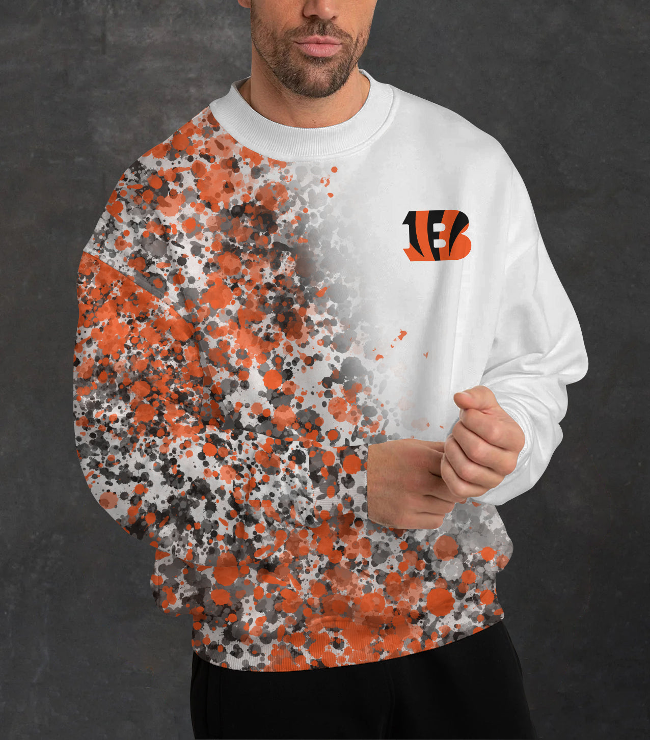 Cincinnati Bengals 3D Limited Edition Crew Neck sweatshirt