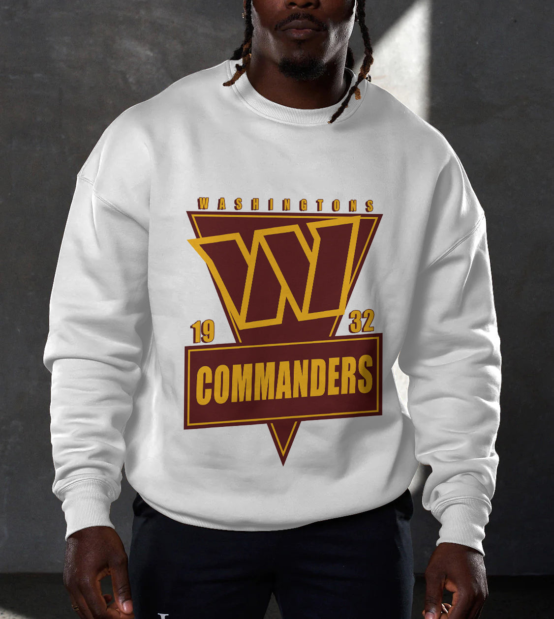 Washington Commanders 3D Limited Edition Crew Neck sweatshirt
