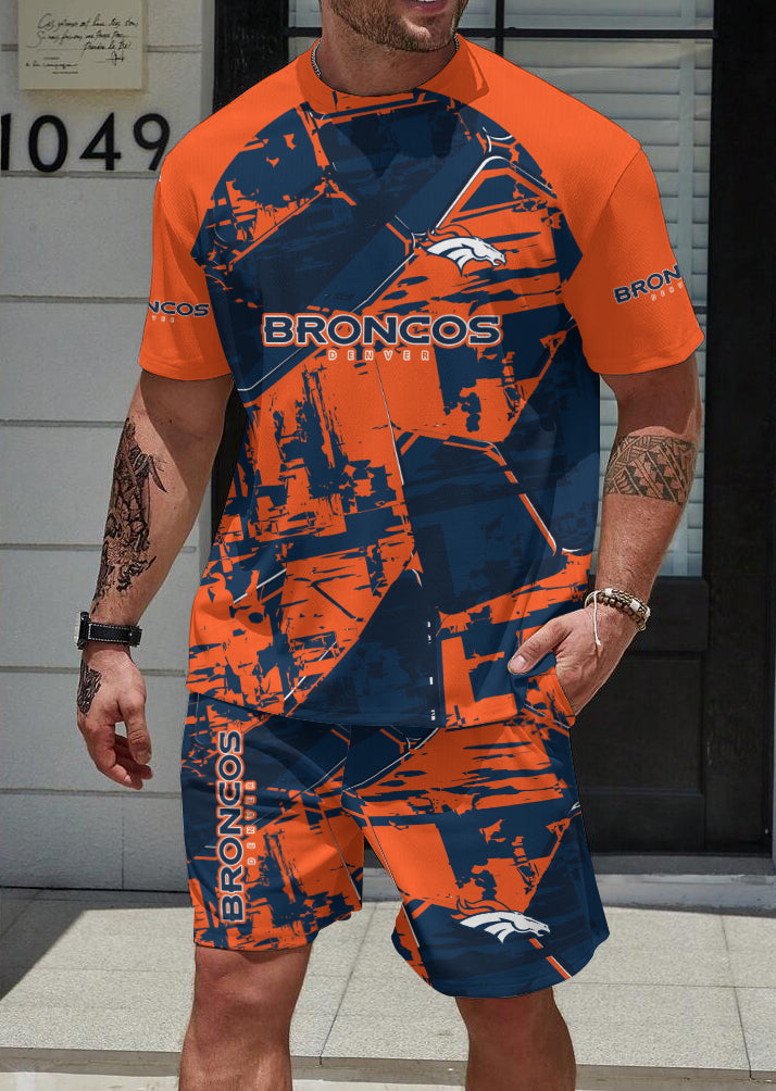 Denver Broncos Limited Edition Top And Shorts Two-Piece Suits