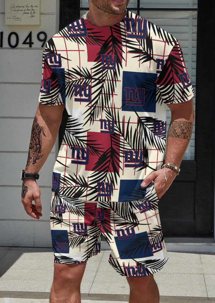 New York Giants Limited Edition Top And Shorts Two-Piece Suits