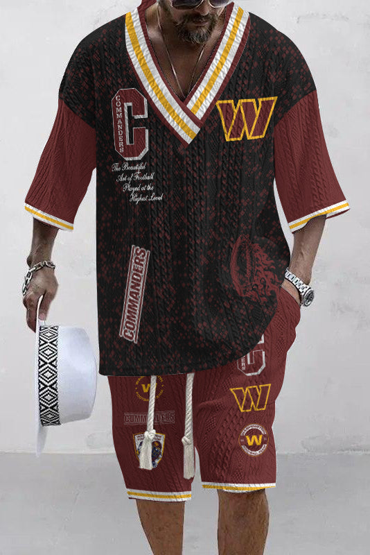 Washington Commanders Limited Edition Top And Shorts Two-Piece Suits