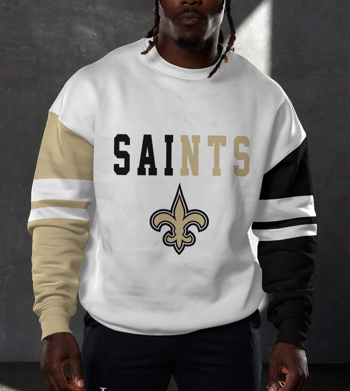 New Orleans Saints 3D Limited Edition Crew Neck sweatshirt