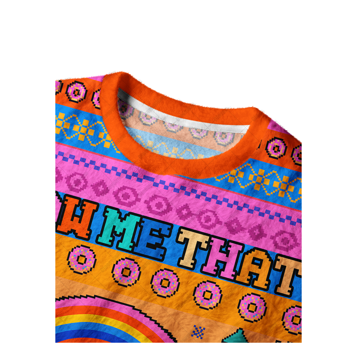 SHOW ME THAT BUTTHOLE UGLY CHRISTMAS SWEATSHIRT — image 3