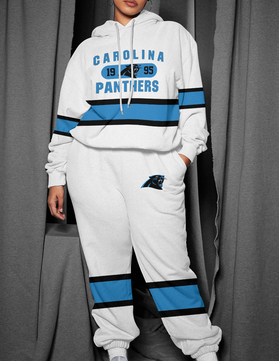 Carolina Panthers 3D Printed Pullover Hoodie And Sweatpant 2pcs Tracksuits
