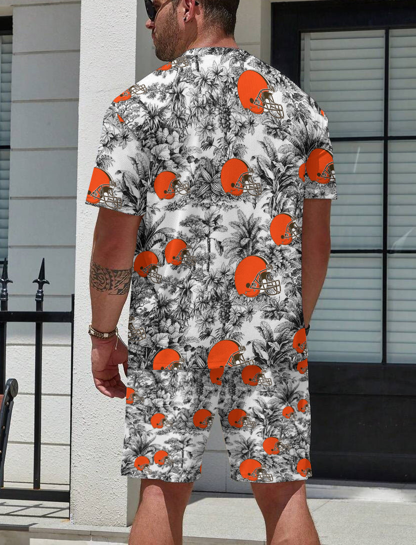 Cleveland Browns Limited Edition Top And Shorts Two-Piece Suits