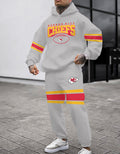 Kansas City Chiefs 3D Printed Pullover Hoodie And Sweatpant 2pcs Tracksuits