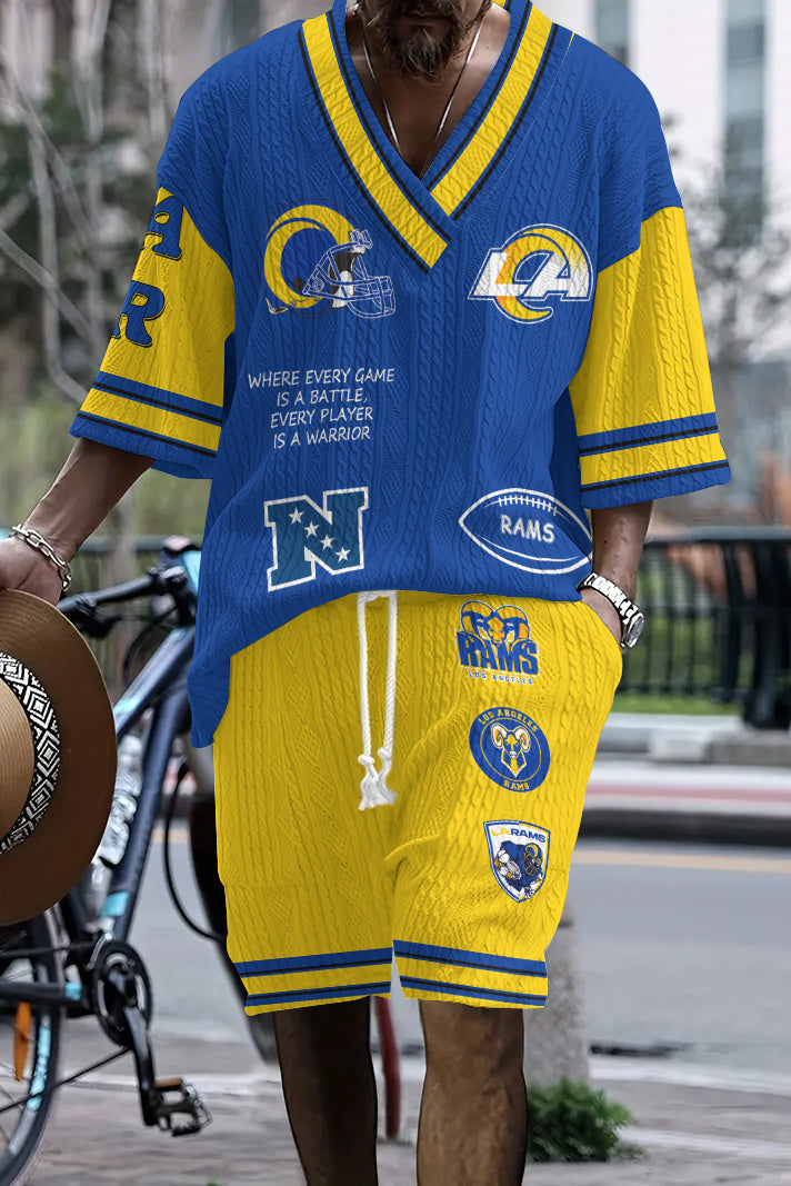 Los Angeles Rams
 Limited Edition Top And Shorts Two-Piece Suits