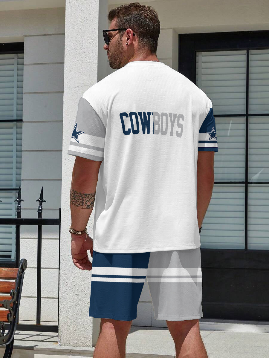 Dallas Cowboys  Limited Edition Top And Shorts Two-Piece Suits