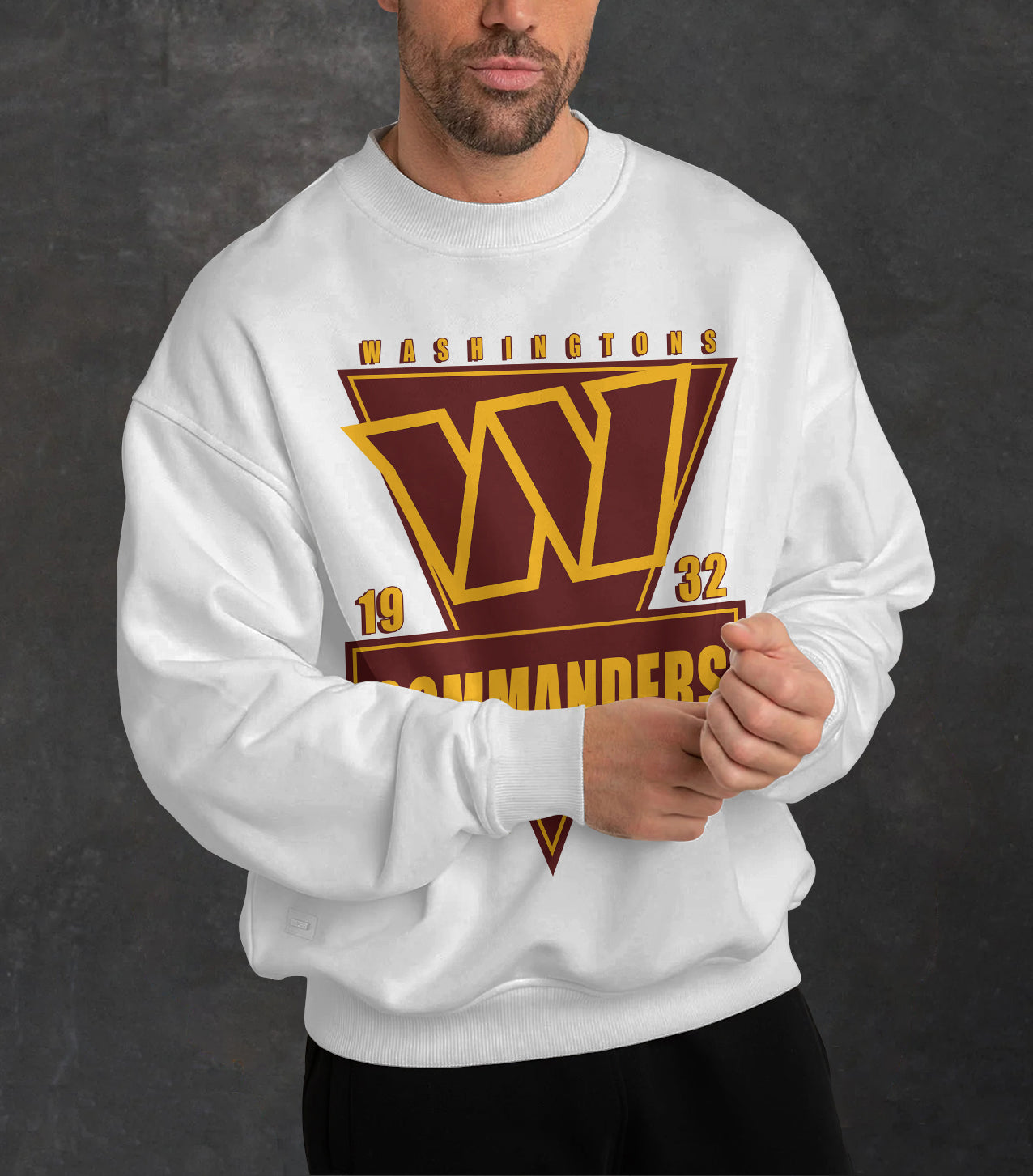 Washington Commanders 3D Limited Edition Crew Neck sweatshirt