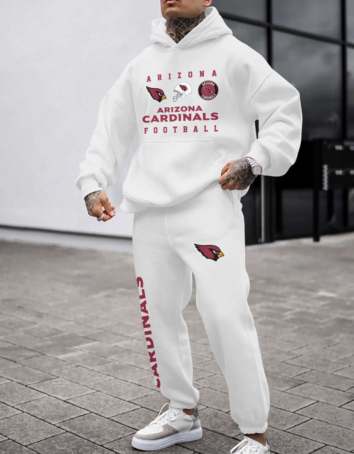 Arizona Cardinals 3D Printed Pullover Hoodie And Sweatpant 2pcs Tracksuits