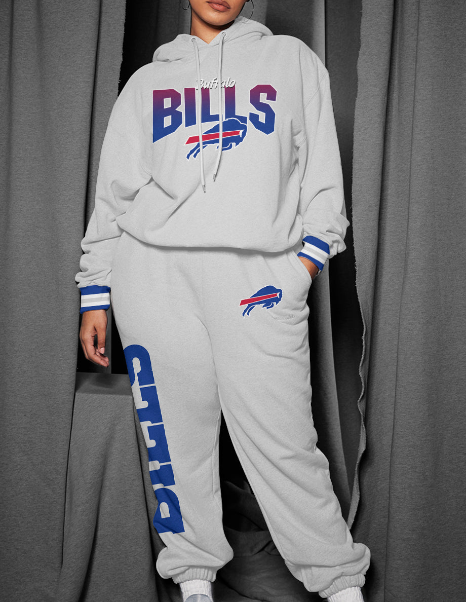 Buffalo Bills 3D Printed Pullover Hoodie And Sweatpant 2pcs Tracksuits