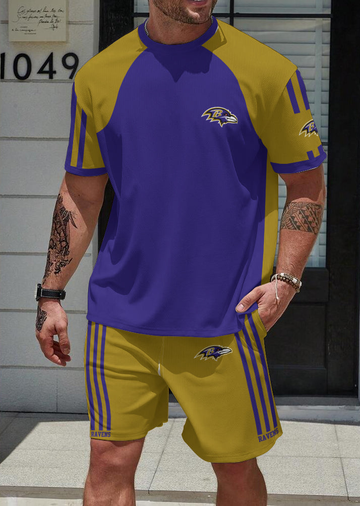 Baltimore Ravens Limited Edition Top And Shorts Two-Piece Suits