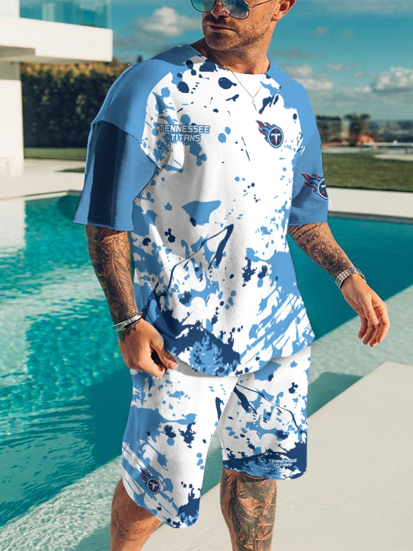 Tennessee Titans Limited Edition Top And Shorts Two-Piece Suits