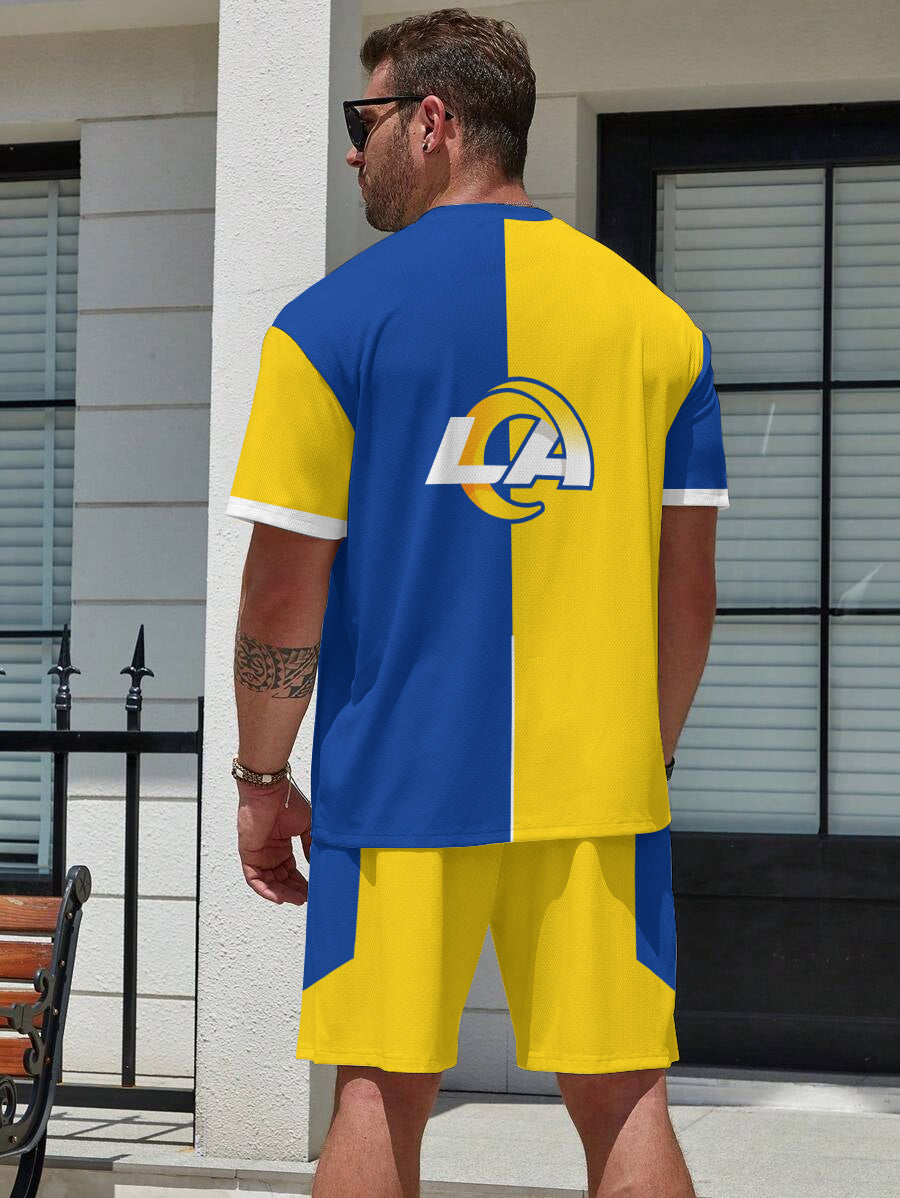 Los Angeles Rams  Limited Edition Top And Shorts Two-Piece Suits