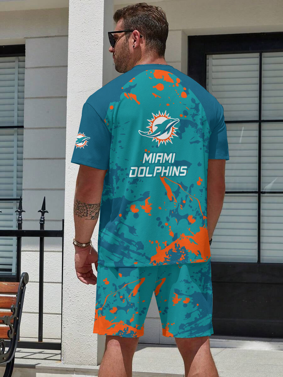 Miami Dolphins Limited Edition Top And Shorts Two-Piece Suits