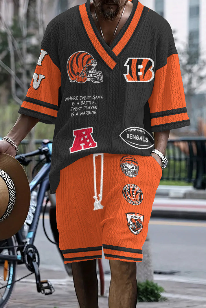 Cincinnati Bengals
 Limited Edition Top And Shorts Two-Piece Suits