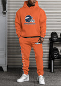 Denver Broncos 3D Printed Pullover Hoodie And Sweatpant 2pcs Tracksuits