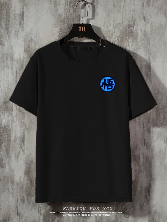Men's Fashion Print Short Sleeve T-Shirt