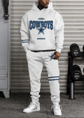 Dallas Cowboys 3D Printed Pullover Hoodie And Sweatpant 2pcs Tracksuits