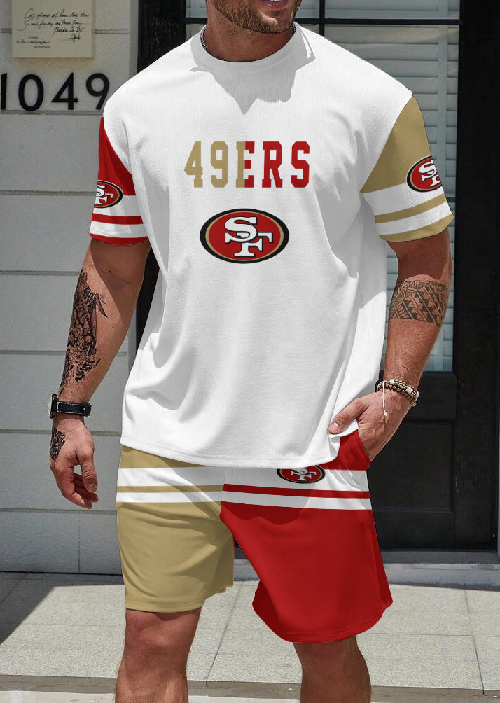 San Francisco 49ers  Limited Edition Top And Shorts Two-Piece Suits