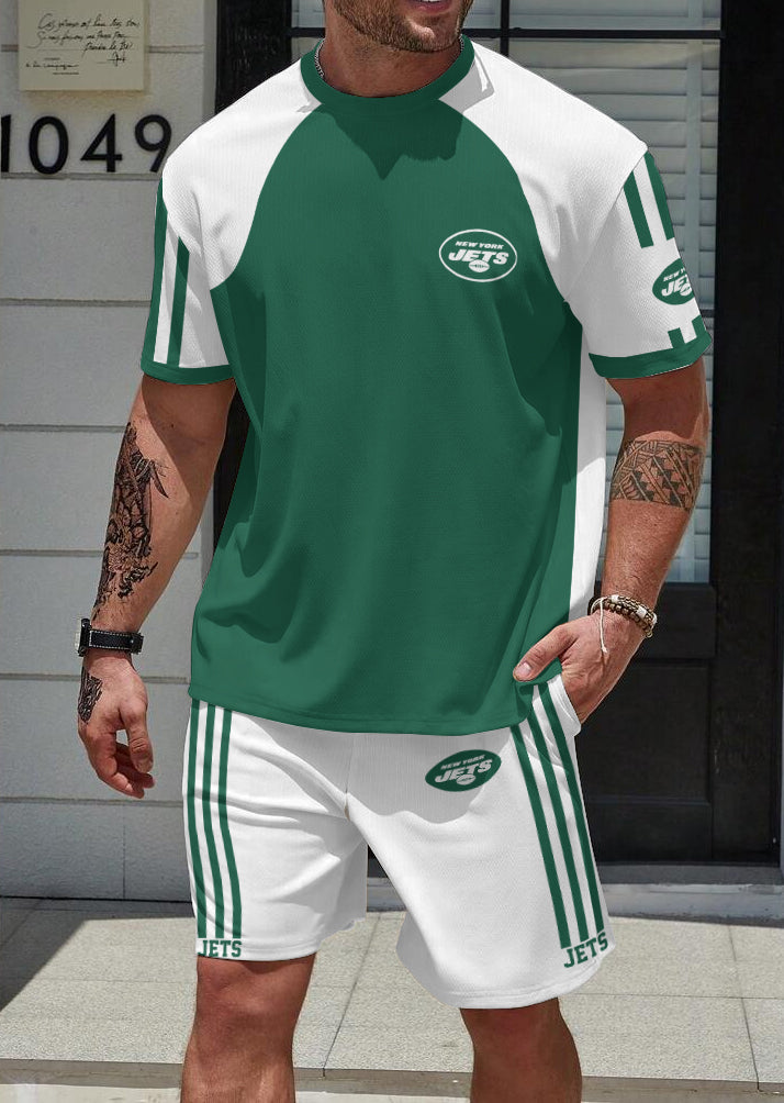 New York Jets Limited Edition Top And Shorts Two-Piece Suits