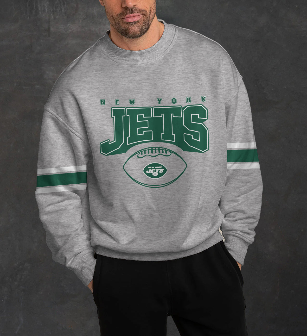 New York Jets 3D Limited Edition Crew Neck sweatshirt