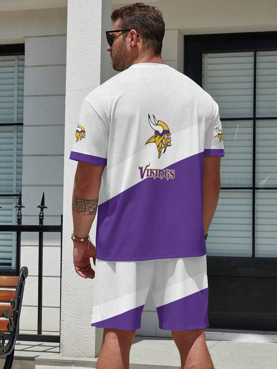 Minnesota Vikings Limited Edition Top And Shorts Two-Piece Suits