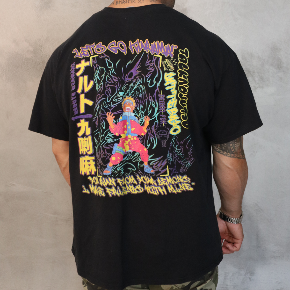 Talk No Jutsu Naruto Tee