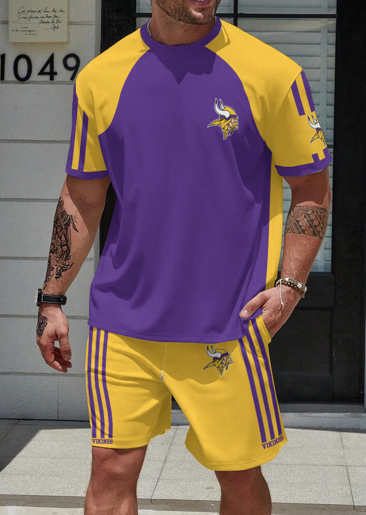 Minnesota Vikings Limited Edition Top And Shorts Two-Piece Suits