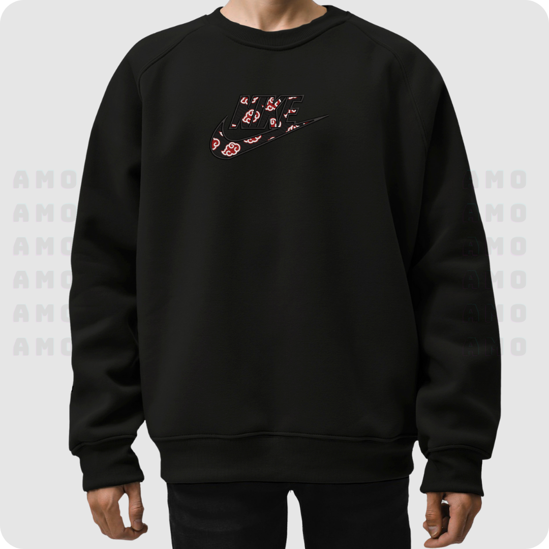 Akatsuki Naruto Embroidered Sweater