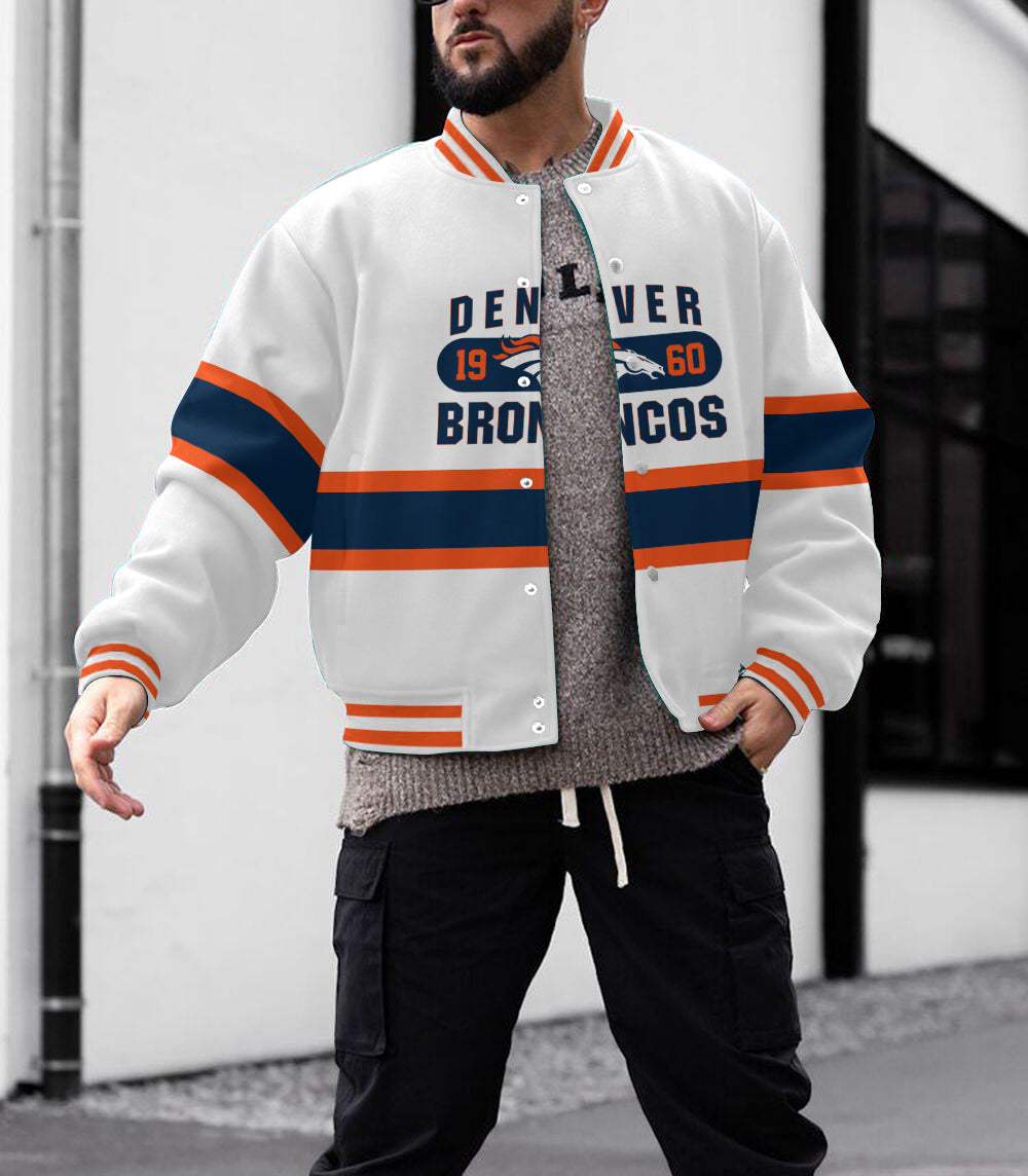 Denver Broncos  Men's Limited Edition Full-Snap Casual Jacket