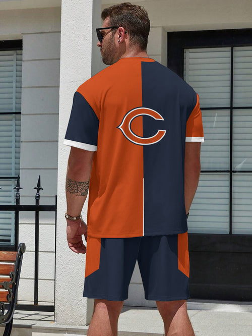 Chicago Bears  Limited Edition Top And Shorts Two-Piece Suits