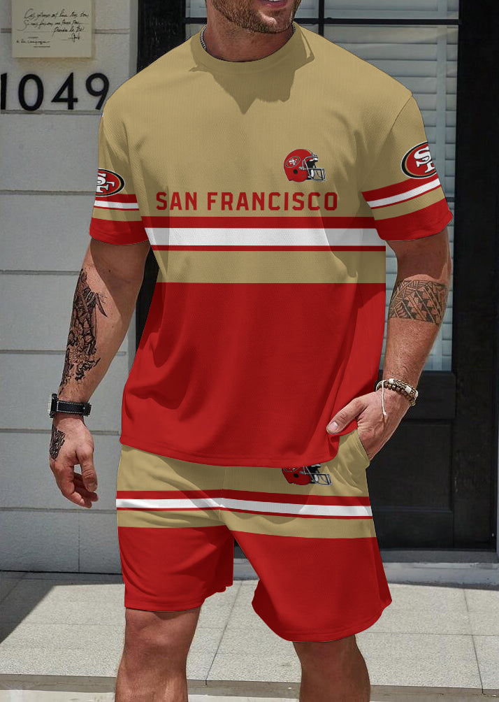 San Francisco 49ers Limited Edition Top And Shorts Two-Piece Suits