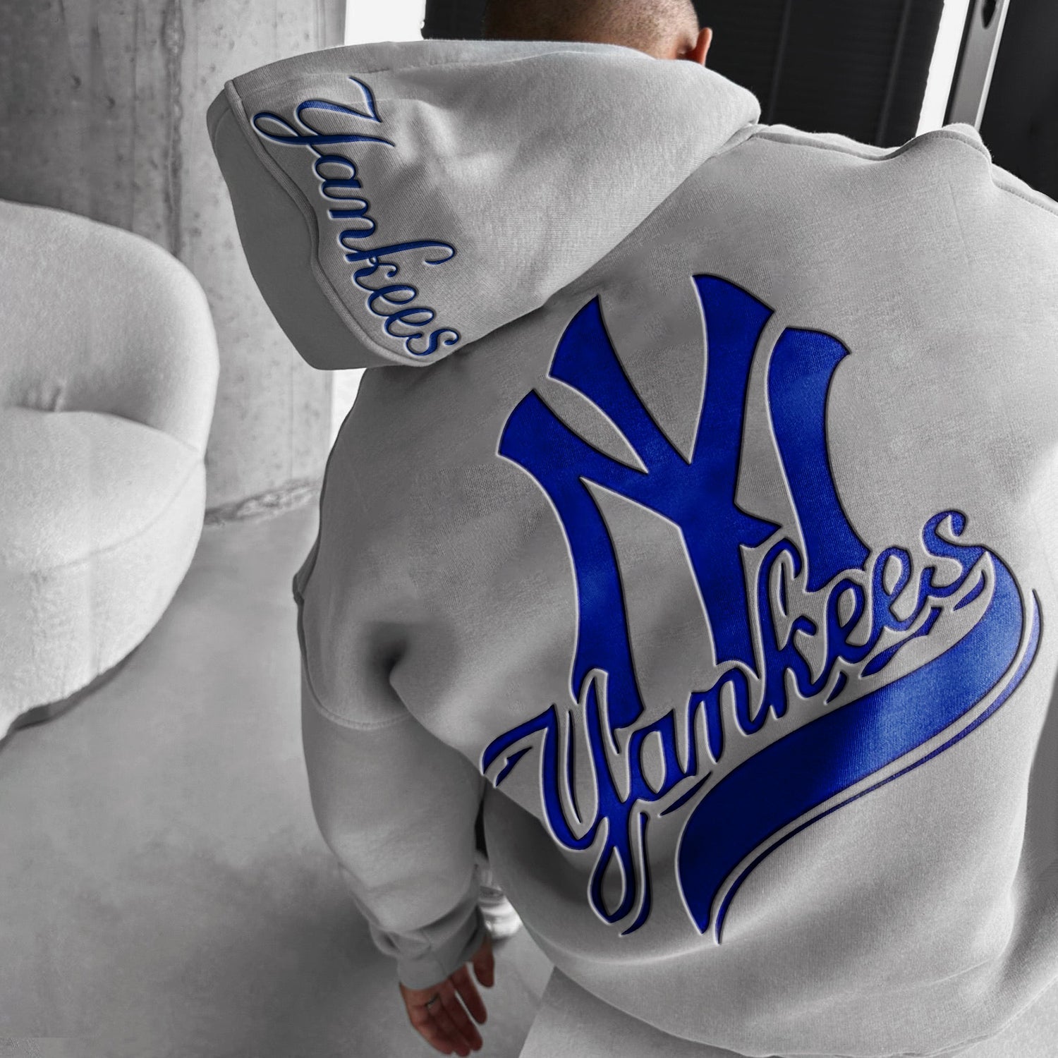 Casual Baseball Lettering Universal Hoodie