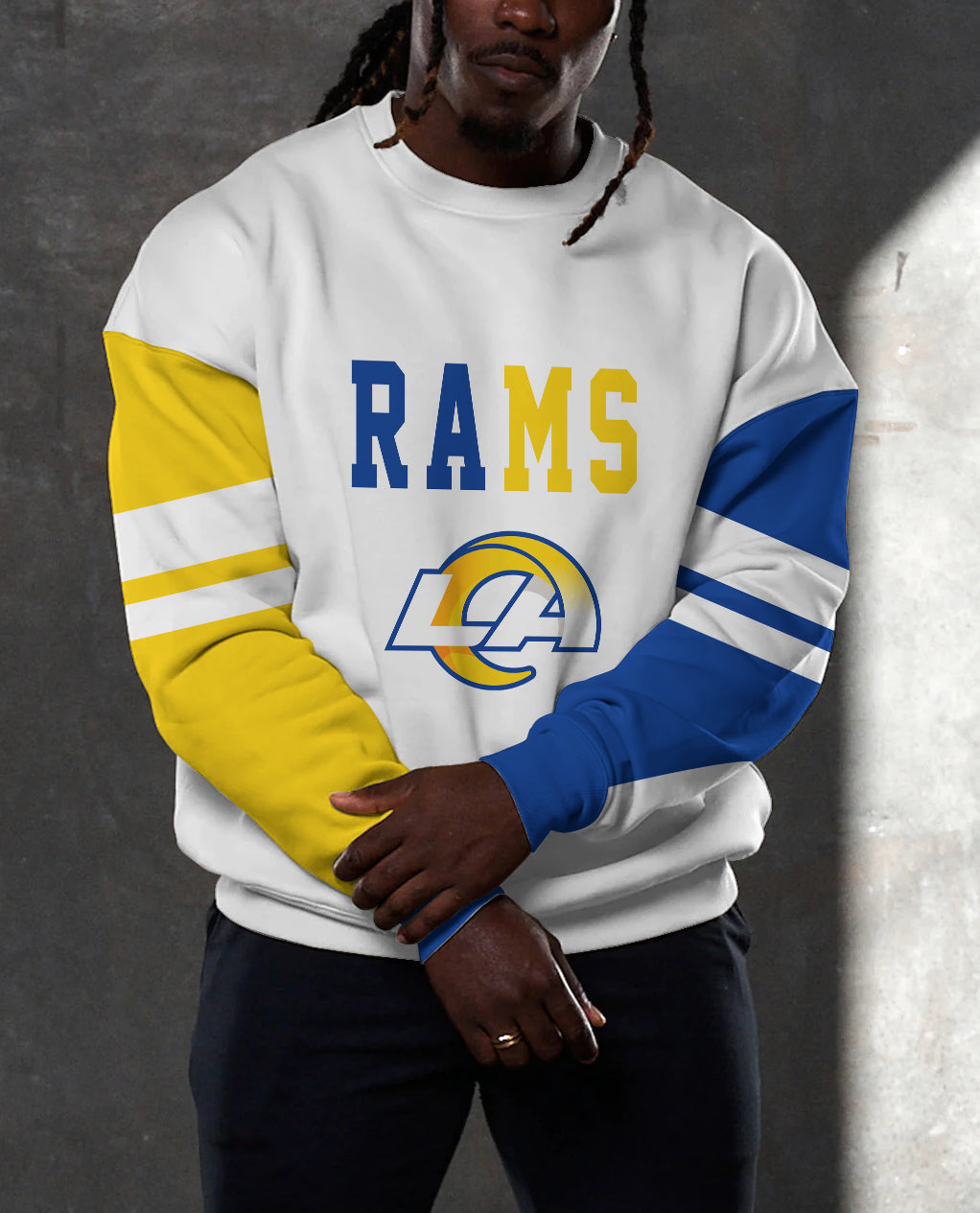 Los Angeles Rams 3D Limited Edition Crew Neck sweatshirt