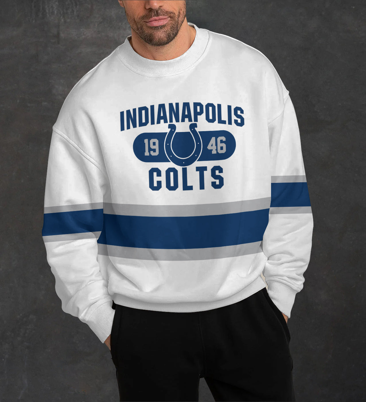 Indianapolis Colts 3D Limited Edition Crew Neck sweatshirt