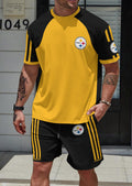 Pittsburgh Steelers Limited Edition Top And Shorts Two-Piece Suits