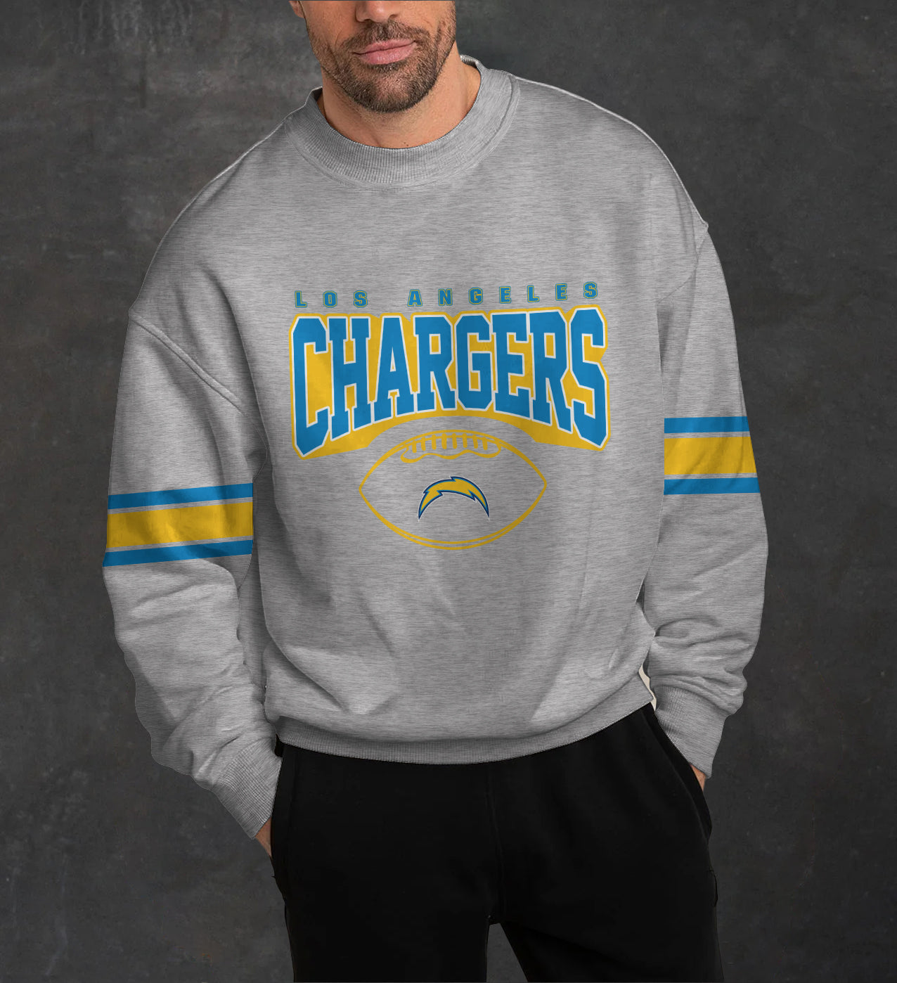 Los Angeles Chargers 3D Limited Edition Crew Neck sweatshirt