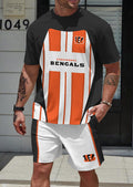Cincinnati Bengals  Limited Edition Top And Shorts Two-Piece Suits