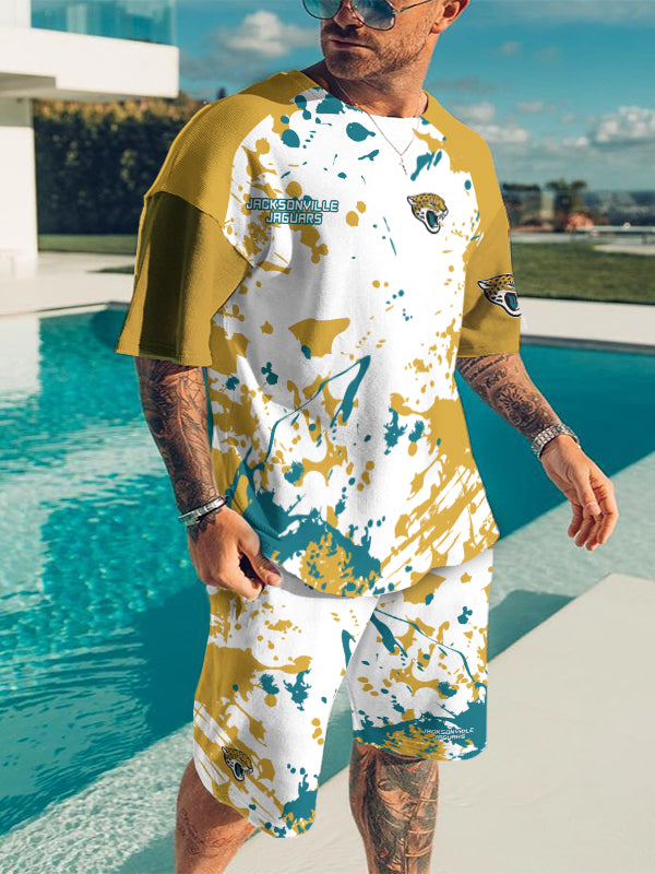 Jacksonville Jaguars Limited Edition Top And Shorts Two-Piece Suits