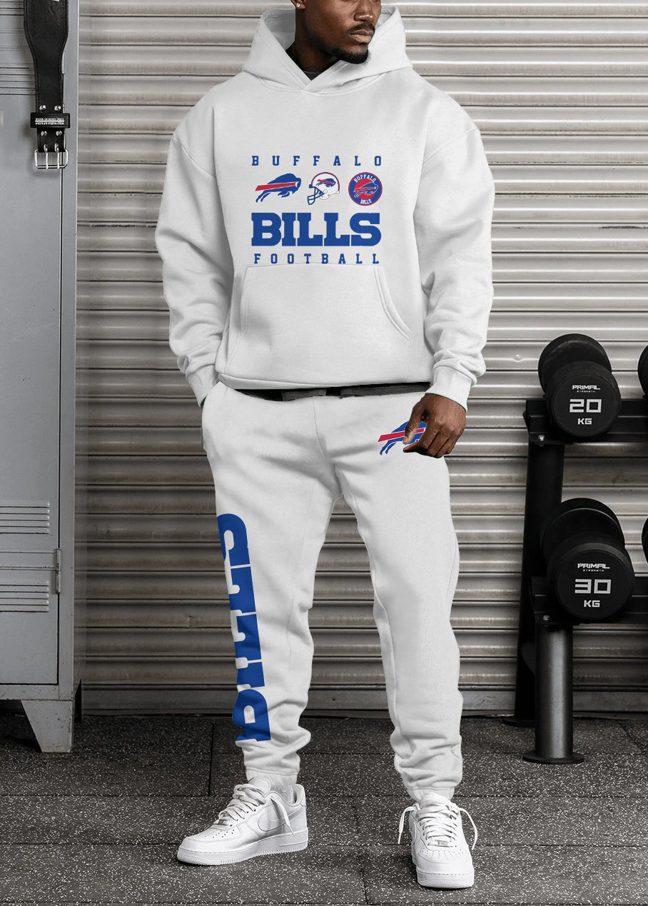 Buffalo Bills 3D Printed Pullover Hoodie And Sweatpant 2pcs Tracksuits