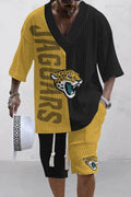 Jacksonville Jaguars Limited Edition Top And Shorts Two-Piece Suits