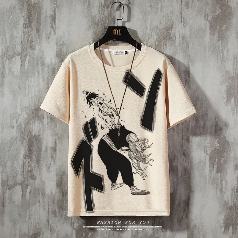 Men's Fashion Print Casual Short Sleeve T-Shirt